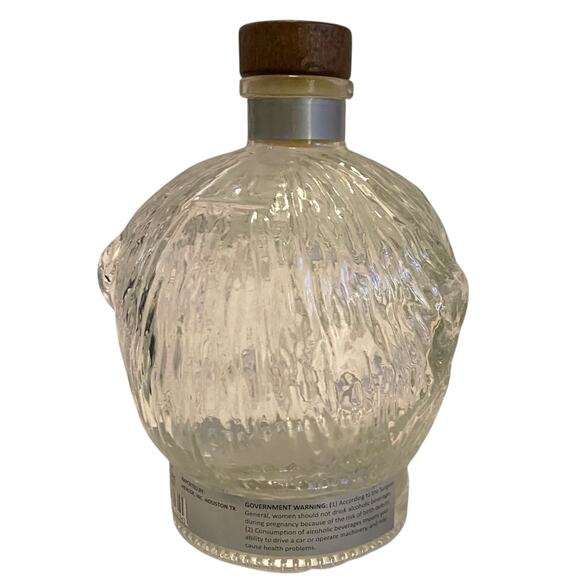 RARE Monkey Head Vodka 750ml Bottle Decanter EMPTY Primitive Decor - Picture 14 of 16